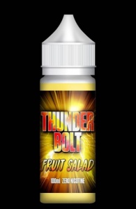 Thunder Bolt - Fruit Salad  - 100ml Short Fill  - 0mg